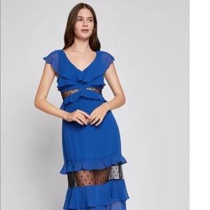 PERFECT BCBGENERATION MAXIWEDDING GUEST DRESS